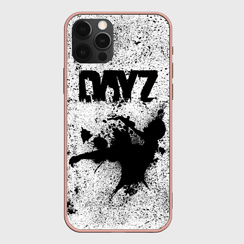 Чехол iPhone 12 Pro Max DayZ / 3D-Светло-розовый – фото 1