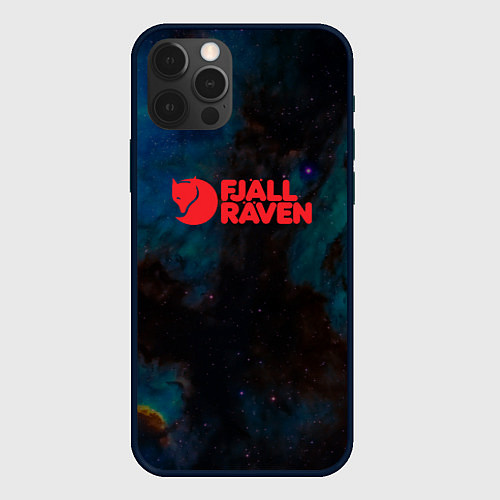 Чехол iPhone 12 Pro Max Fjall Raven Дизайнерская / 3D-Черный – фото 1