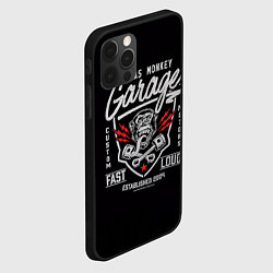 Чехол для iPhone 12 Pro Max Gas Monkey Garage, цвет: 3D-черный — фото 2