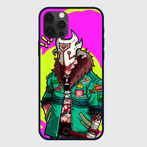 Чехол iPhone 12 Pro Max Джагер Dota 2 / 3D-Черный – фото 1