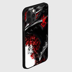 Чехол для iPhone 12 Pro Max BERSERK БЕРСЕРК, цвет: 3D-черный — фото 2