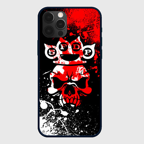 Чехол iPhone 12 Pro Max Five Finger Death Punch 8 / 3D-Черный – фото 1