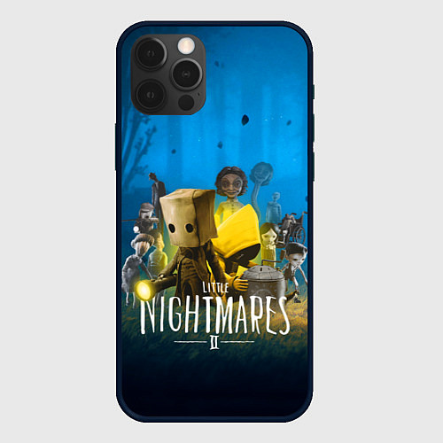 Чехол iPhone 12 Pro Max LITTLE NIGHTMARES 2 / 3D-Черный – фото 1