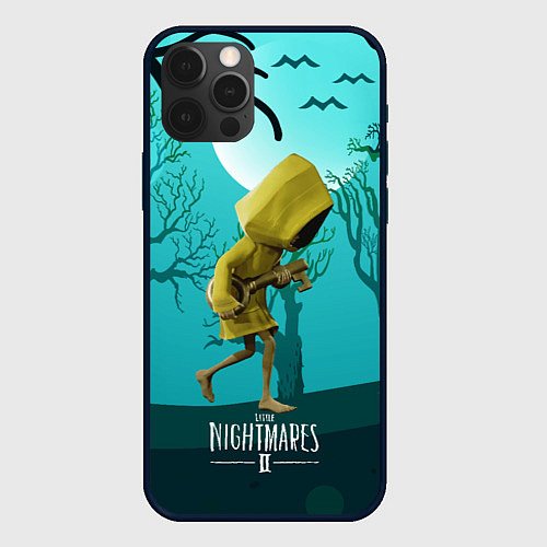 Чехол iPhone 12 Pro Max Little Nightmares 2 / 3D-Черный – фото 1