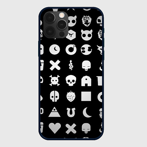 Чехол iPhone 12 Pro Max Любовь смерть и роботы / 3D-Черный – фото 1