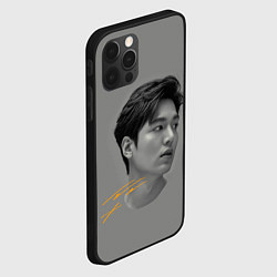 Чехол для iPhone 12 Pro Max Ли Мин Хо Lee Min Ho, цвет: 3D-черный — фото 2