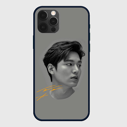 Чехол iPhone 12 Pro Max Ли Мин Хо Lee Min Ho / 3D-Черный – фото 1