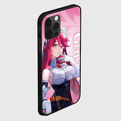 Чехол для iPhone 12 Pro Max GENSHIN IMPACT, РОЗАРИЯ, цвет: 3D-черный — фото 2