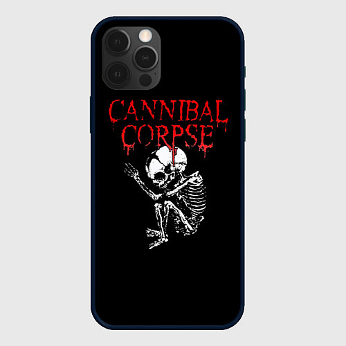 Чехол iPhone 12 Pro Max Cannibal Corpse 1 / 3D-Черный – фото 1