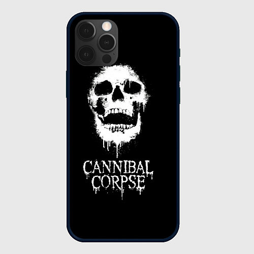 Чехол iPhone 12 Pro Max Сannibal Сorpse $$$ / 3D-Черный – фото 1