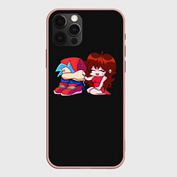 Чехол для iPhone 12 Pro Max Friday Night Funkin, цвет: 3D-светло-розовый