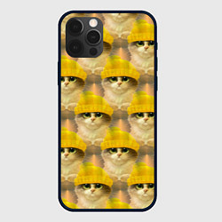 Чехол для iPhone 12 Pro Max Котята, цвет: 3D-черный