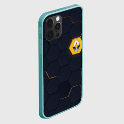 Чехол для iPhone 12 Pro Max Renault, цвет: 3D-мятный — фото 2