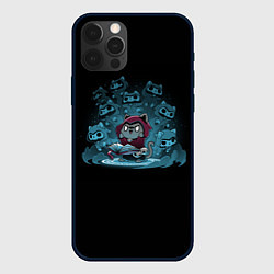 Чехол iPhone 12 Pro Max Кот маг