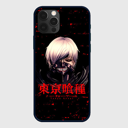 Чехол iPhone 12 Pro Max Токийский гуль Tokyo Ghoul / 3D-Черный – фото 1