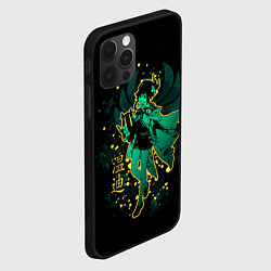 Чехол для iPhone 12 Pro Max GENSHIN IMPACT, ВЕНТИ, цвет: 3D-черный — фото 2