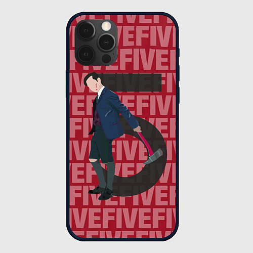 Чехол iPhone 12 Pro Max FIVE FIVE FIVE / 3D-Черный – фото 1
