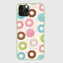 Чехол iPhone 12 Pro Max Пончики Donuts