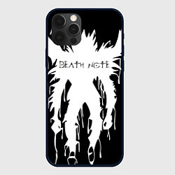 Чехол для iPhone 12 Pro Max DEATH NOTE ТЕТРАДЬ СМЕРТИ, цвет: 3D-черный