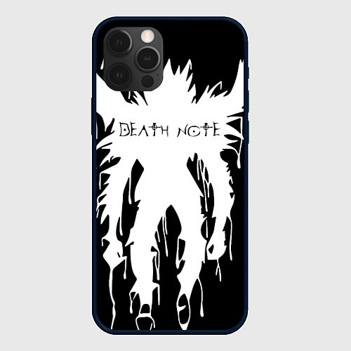 Чехол iPhone 12 Pro Max DEATH NOTE ТЕТРАДЬ СМЕРТИ / 3D-Черный – фото 1