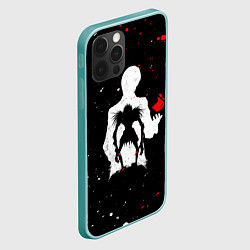 Чехол для iPhone 12 Pro Max DEATH NOTE ТЕТРАДЬ СМЕРТИ, цвет: 3D-мятный — фото 2