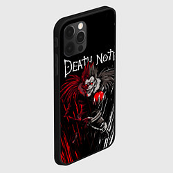 Чехол для iPhone 12 Pro Max ТЕТРАДЬ СМЕРТИ, цвет: 3D-черный — фото 2
