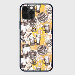 Чехол для iPhone 12 Pro Max Пиво Beer, цвет: 3D-черный