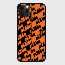 Чехол для iPhone 12 Pro Max KTM КТМ Z, цвет: 3D-черный