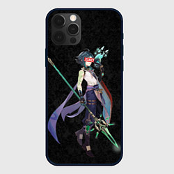 Чехол для iPhone 12 Pro Max Genshin Impact XIAO, цвет: 3D-черный