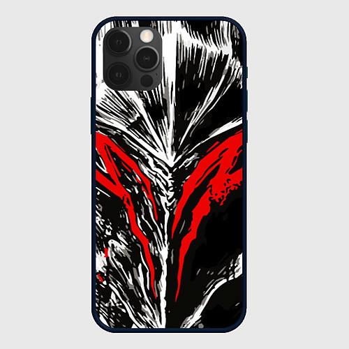 Чехол iPhone 12 Pro Max BERSERK / 3D-Черный – фото 1