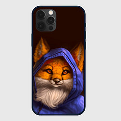 Чехол iPhone 12 Pro Max Лисенок в капюшоне