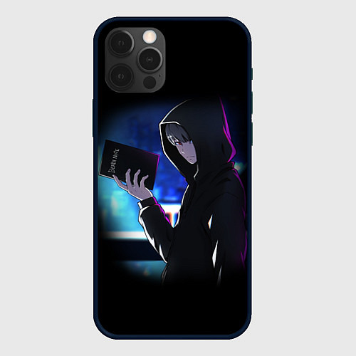 Чехол iPhone 12 Pro Max DEATH NOTE ТЕТРАДЬ СМЕРТИ / 3D-Черный – фото 1