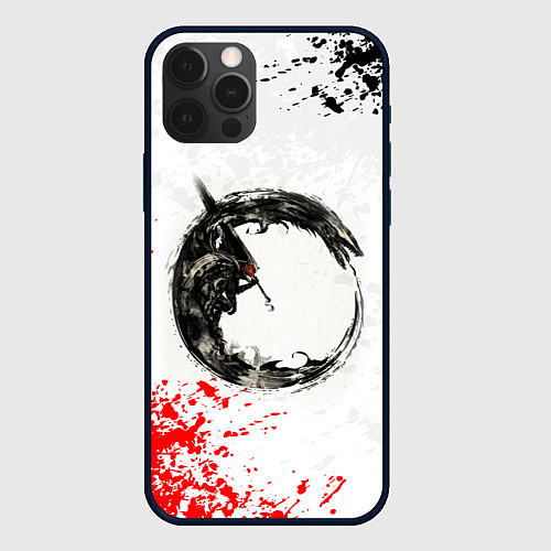 Чехол iPhone 12 Pro Max BERSERK БЕРСЕРК / 3D-Черный – фото 1