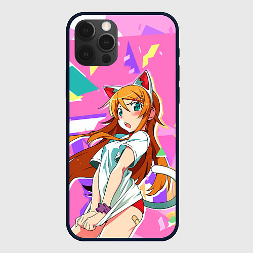 Чехол iPhone 12 Pro Max Kirino Kousaka / 3D-Черный – фото 1