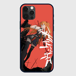 Чехол для iPhone 12 Pro Max Evangelion Asuka Langley, цвет: 3D-черный