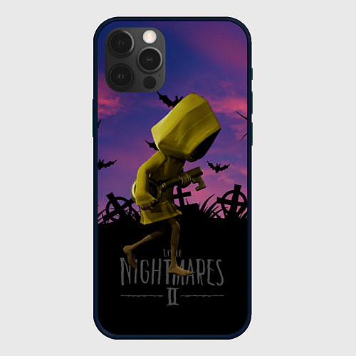 Чехол iPhone 12 Pro Max Little Nightmares 2 / 3D-Черный – фото 1