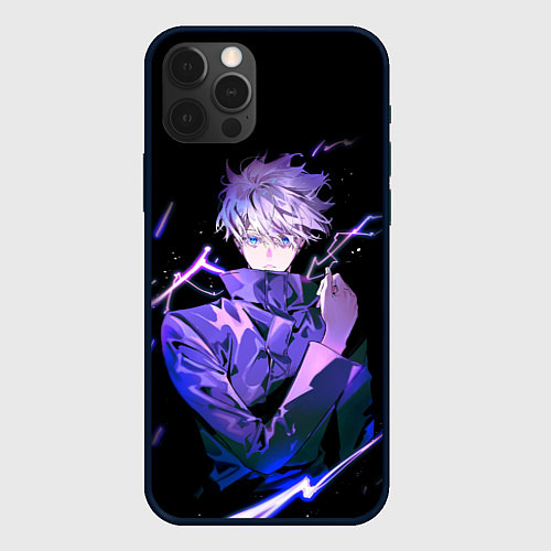 Чехол iPhone 12 Pro Max JUJUTSU KAISEN / 3D-Черный – фото 1