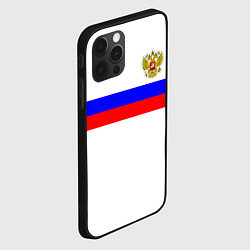 Чехол для iPhone 12 Pro Max СБОРНАЯ РОССИИ 2021, цвет: 3D-черный — фото 2