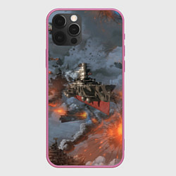 Чехол iPhone 12 Pro Max Стимпанк бой Steampunk Ship Z