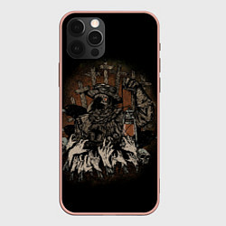 Чехол для iPhone 12 Pro Max Doctor Plague Black Death, цвет: 3D-светло-розовый