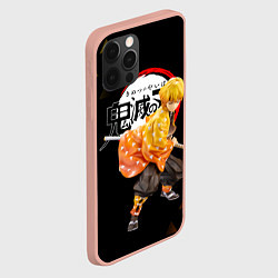 Чехол для iPhone 12 Pro Max ЗЕНИЦУ КЛИНОК РАССЕКАЮЩИЙ ДЕМОНОВ KNY, цвет: 3D-светло-розовый — фото 2
