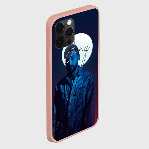 Чехол iPhone 12 Pro Max Джони / 3D-Светло-розовый – фото 2