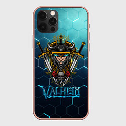 Чехол iPhone 12 Pro Max Valheim Neon Samurai