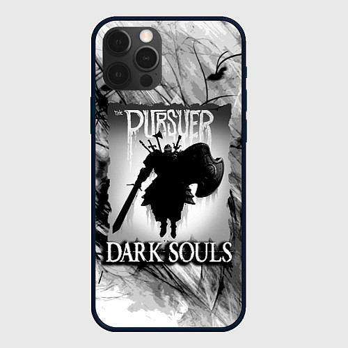 Чехол iPhone 12 Pro Max DARK SOULS ТЁМНЫЙ МИР / 3D-Черный – фото 1