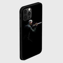 Чехол для iPhone 12 Pro Max Вирджил с катаной, цвет: 3D-черный — фото 2
