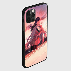 Чехол для iPhone 12 Pro Max Kakegurui Yumeko Jabami art, цвет: 3D-черный — фото 2