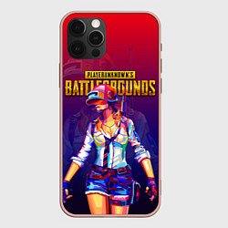 Чехол iPhone 12 Pro Max PUBG GIRL ПАБГ ДЕВУШКА