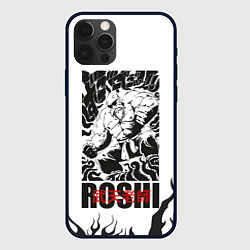 Чехол для iPhone 12 Pro Max Roshi, цвет: 3D-черный