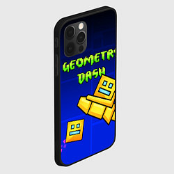 Чехол для iPhone 12 Pro Max Geometry Dash, цвет: 3D-черный — фото 2