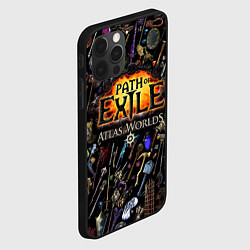 Чехол для iPhone 12 Pro Max Path of Exile, цвет: 3D-черный — фото 2